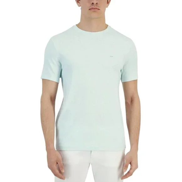 Michael Kors Men's Crewneck T-Shirt Turquoise Tint Size L NWT - Picture 8 of 9